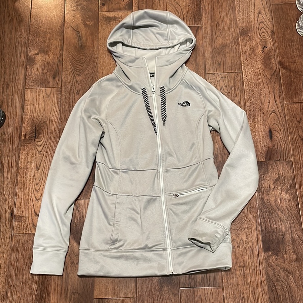 North Face Women’s zip up Sweatshirt